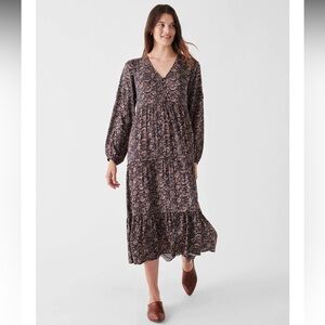 Faherty - Isabella Dress - Artisan Block Print
